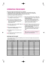 Preview for 9 page of Daewoo KOR-131G Operating Instructions Manual