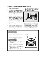 Предварительный просмотр 18 страницы Daewoo KOR-161GM Operating Instructions Manual