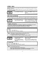 Preview for 13 page of Daewoo KOR-1A0AM Operating Instructions Manual