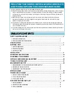 Preview for 2 page of Daewoo KOR-1A1G0A Service Manual