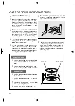 Предварительный просмотр 18 страницы Daewoo KOR-1A1H2 Operating Instructions Manual