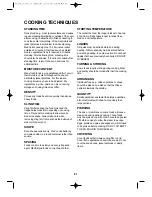 Предварительный просмотр 22 страницы Daewoo KOR-1A5A Operating Instructions Manual