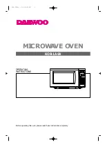 Daewoo KOR-1A6A Operating Instructions Manual preview