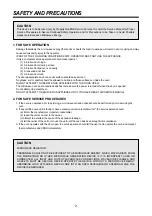 Preview for 3 page of Daewoo KOR-1A7G Service Manual