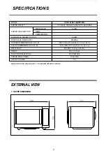 Preview for 4 page of Daewoo KOR-1A7G Service Manual