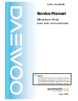 Preview for 1 page of Daewoo KOR-1A7G9T(AKM3180S) Service Manual