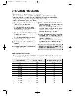 Preview for 9 page of Daewoo KOR-1B4H Operating Instructions Manual