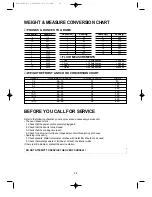 Preview for 27 page of Daewoo KOR-1B4H Operating Instructions Manual