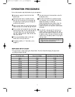 Preview for 7 page of Daewoo KOR-1B5H Operating Instructions & Cook Book