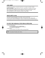 Preview for 14 page of Daewoo KOR-1B5H Operating Instructions & Cook Book