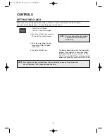 Preview for 10 page of Daewoo KOR-1N0A Operating Instructions & Cook Book