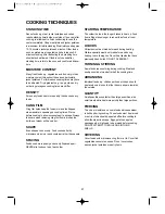 Preview for 22 page of Daewoo KOR-1N0A Operating Instructions & Cook Book