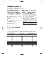 Preview for 9 page of Daewoo KOR-1N1A9A Operating Instructions & Cook Book