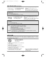 Preview for 14 page of Daewoo KOR-1N1A9A Operating Instructions & Cook Book