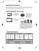 Preview for 21 page of Daewoo KOR-1N1A9A Operating Instructions & Cook Book