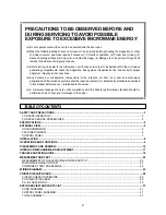 Preview for 2 page of Daewoo KOR-1P5CBA Service Manual