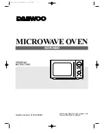 Preview for 1 page of Daewoo KOR-3000 Operating Instructions Manual