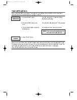 Preview for 10 page of Daewoo KOR-3000 Operating Instructions Manual