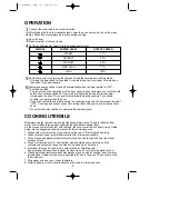 Предварительный просмотр 6 страницы Daewoo KOR-4115 Operating Instructions Manual