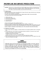 Предварительный просмотр 3 страницы Daewoo KOR-4115 Service Manual