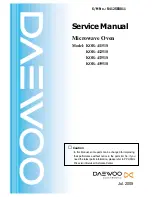 Preview for 1 page of Daewoo KOR-41151S Service Manual