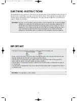 Предварительный просмотр 7 страницы Daewoo KOR-60W Operating Instructions Manual