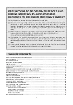 Preview for 2 page of Daewoo KOR-616T2S Service Manual