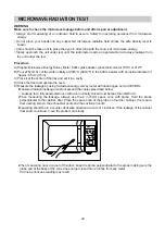 Preview for 21 page of Daewoo KOR-616T2S Service Manual