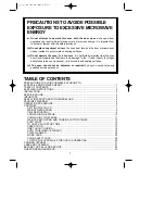 Preview for 2 page of Daewoo KOR-618M Operating Instructions Manual