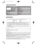 Preview for 4 page of Daewoo KOR-618M Operating Instructions Manual