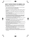 Preview for 5 page of Daewoo KOR-618M Operating Instructions Manual