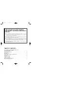 Preview for 2 page of Daewoo KOR-61A5 Operating Instructions Manual