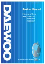 Daewoo KOR-631G1A Service Manual preview