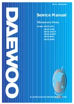 Preview for 1 page of Daewoo KOR-631G9 Service Manual