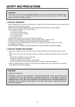 Preview for 3 page of Daewoo KOR-631G9 Service Manual