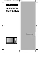 Preview for 1 page of Daewoo KOR-6347A Instruction Manual