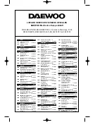 Preview for 13 page of Daewoo KOR-6347A Instruction Manual