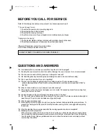 Preview for 21 page of Daewoo KOR-637V Operating Instructions Manual