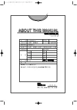 Daewoo KOR-638R Operating Instructions Manual preview