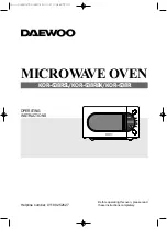 Предварительный просмотр 2 страницы Daewoo KOR-638R Operating Instructions Manual