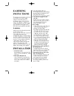 Preview for 3 page of Daewoo KOR-63A5 Operating Instructions & Cook Book