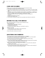 Preview for 7 page of Daewoo KOR-63B5 Operating Instructions Manual