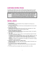 Preview for 4 page of Daewoo KOR-63BH Operating Instructions Manual