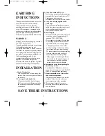 Preview for 3 page of Daewoo KOR-63D79S Operating Instructions Manual