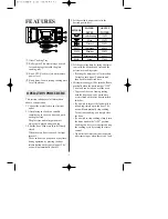 Preview for 4 page of Daewoo KOR-63D79S Operating Instructions Manual