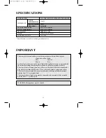 Preview for 12 page of Daewoo KOR-63D79S Operating Instructions Manual