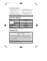 Preview for 18 page of Daewoo KOR-63DB/63FB Operating Instructions Manual