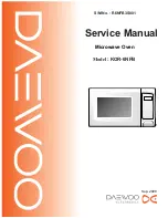 Daewoo KOR-63DB0S Service Manual preview