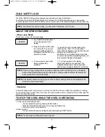 Preview for 14 page of Daewoo KOR-63ND Operating Instructions & Cook Book