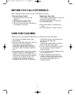 Preview for 17 page of Daewoo KOR-63ND Operating Instructions & Cook Book